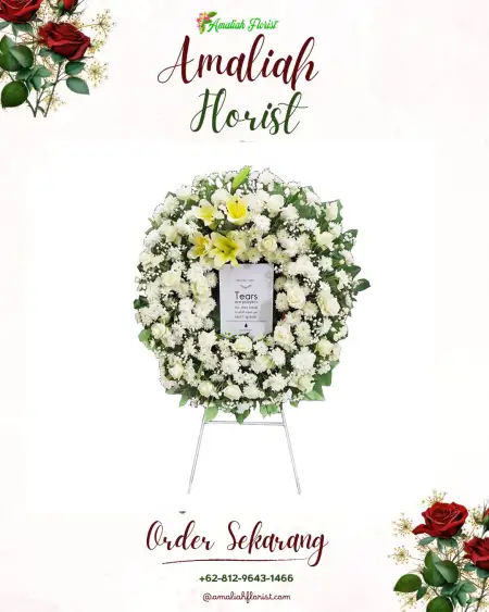 Krans Bunga Duka Godog